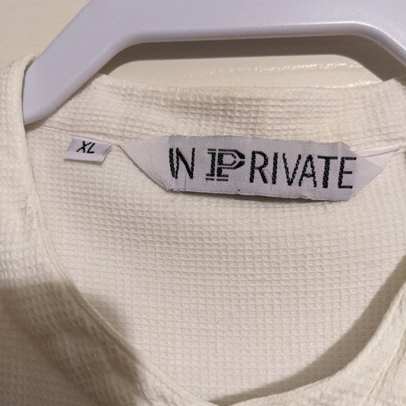 In Private men size XL button down long sleeve shirt - Picture 3 of 6